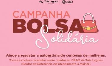 Pela valorização da mulher vítima de violência, CRAM e Shopping Três Lagoas lançam campanha “Bolsa Solidária”