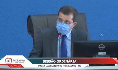 Câmara de Três Lagoas suspende atividades até dia 4 de abril, com objetivo de conter contaminação por coronavírus