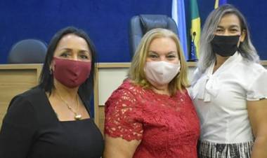Tania, Edervânia e Rose querem criar o Conselho da Mulher