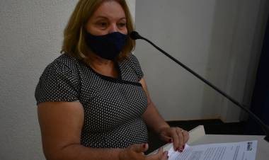 Vereadora Tania Ferreira de Souza de Ribas solicita pagamento de insalubridade aos servidores
