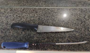 marido tenta esfaquear esposa em Três Lagoas (MS)