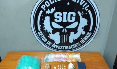 Polícia localiza traficante 