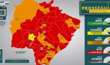 MS: sobe de 47 para 58 municípios na bandeira vermelha, de alto risco