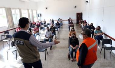 Servidores públicos municipais de Três Lagoas passam por treinamento para atuarem na Barreira Sanitária