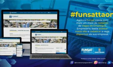Funsat ganha novo canal para cadastrar vagas de emprego em Campo Grande