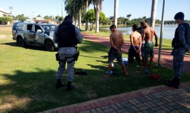 Força Tática da Polícia Militar reforça abordagens na região da Lagoa Maior