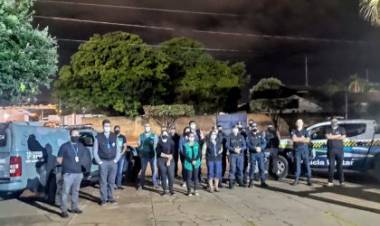 Seis festas foram impedidas e três pessoas encaminhadas para a Delegacia de Polícia neste final de semana em Três Lagoas