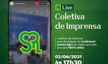 Sindicato Rural de Três Lagoas promove Expotrês 2021 em formato digital