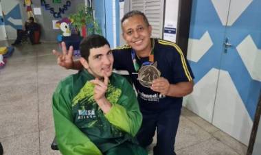 De Três Lagoas, André Luiz Barroso acaba de vencer Campeonato de Bocha Paralímpica e se torna tricampeão brasileiro