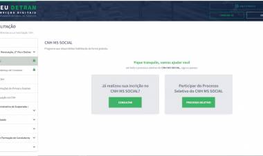 CNH MS Social: Detran-MS recebeu mais de 31 mil inscrições em 24 horas
