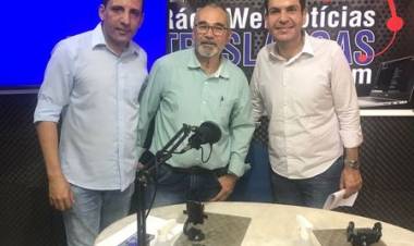 Deputado Jamilson Name visita o Municipio e concede entrevista exclusiva a WEB NOTICIAS TRES LAGOAS 