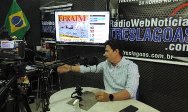 Pré candidato a deputado estadual Adriano Barreto concede entrevista exclusiva na WEB Noticias,