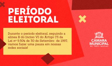 Site  da Câmara de vereadores de Três Lagoas ficará suspenso durante período eleitoral