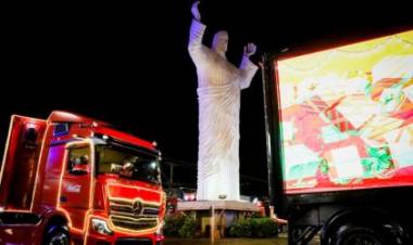 Confira o trajeto da Caravana da Coca Cola que passará por Três Lagoas nesta sexta-feira (11)