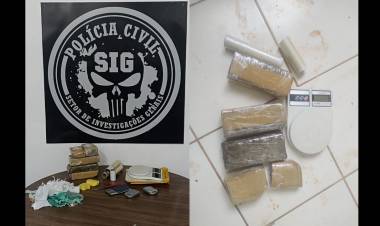 Polícia Civil descobre “depósito de drogas” no Novo Oeste