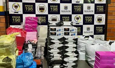 Polícia Militar Rodoviária apreende quatro veículos com cargas de contrabando e descaminho em Dourados