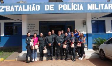 2º BPM faz homenagem as Policiais Militares