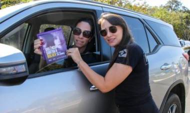 Deptran realiza abordagem educativa de trânsito referente ao “Agosto Lilás