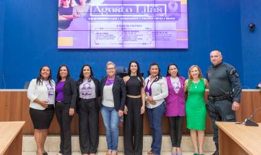 AGOSTO LILÁS: Palestra destaca meios de combate ao feminicídio
