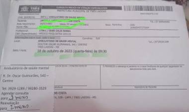 Profª M.M.C acredita que o diretor JM pode ser a causa de ter adquirido Transtorno de Ansiedade e Fobia Social