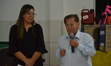 O prefeito de Bataguassu, Akira Otsubo (MDB) prestigiou o evento alusivo ao Dia do Servidor Público organizado pelo Sindicato dos Funcionários Públicos Municipais (SINDIFPM).