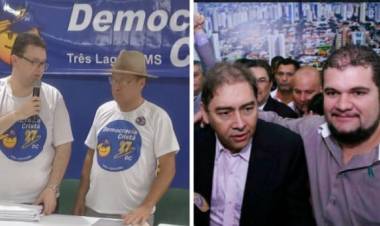 Com o Dr. Ruy Costa Neto em Três Lagoas e Alcides Bernal em Campo Grande o DEMOCRACIA CRISTÃ já desponta como  grande partido do MS