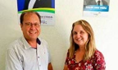 Ex-vereadora Milane Belli de Lana Paiva é a primeira mulher a comandar o DC 27 em Bandeirantes, e será pré-candidata a prefeita