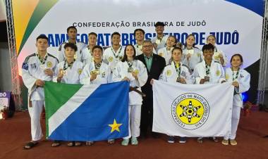 Judocas de Mato Grosso do Sul conquistam o título no Campeonato Brasileiro Regional em Anápolis/GO