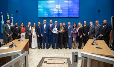  Câmara de Três Lagoas realiza sessão de abertura com mensagem do prefeito Cassiano Maia