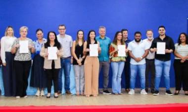 Prefeitura de Três Lagoas empossa 32 novos servidores aprovados em concurso