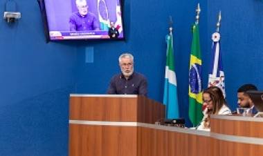 Semana Municipal de Trânsito é lançada durante a 11ª sessão da Câmara de Vereadores