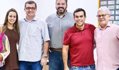 Deputado Federal Beto Pereira visita Câmara de Três Lagoas e é recebido pelo presidente vereador Tonhão