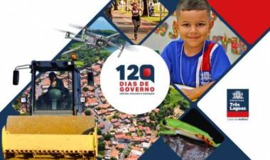Evento dos 120 dias de governo será nesta terça (06) com prestação de contas e novas metas
