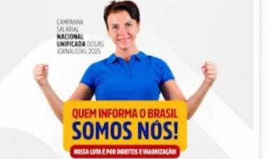 7 de Maio - Dia Nacional de Luta das e dos Jornalistas Brasileiros – Vista Azul  r