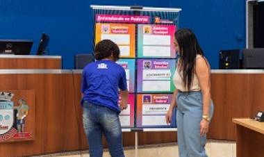    Dia Nacional da Educação Legislativa: Visita Guiada recebe alunos da E.M. Flausina de Assunção Marinho