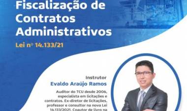 Câmara oferecerá dois dias de capacitação sobre nova lei de licitação para servidores e diretores