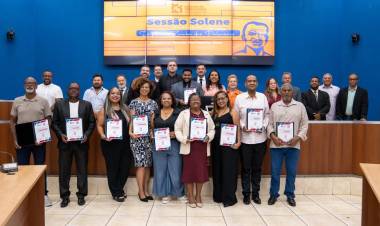 Câmara celebra Consciência Negra com entrega de diplomas “Zumbi dos Palmares”