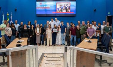 Câmara promove solenidade para entrega de homenagens