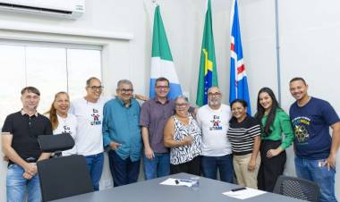 Diretoria da UTAM reúne-se com o prefeito  Dr. Cassiano Maia  