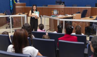 Programa Visita Guiada recebe crianças da Igreja Adventista do Sétimo Dia