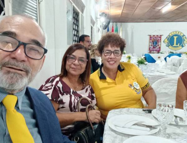 Lions Clube de Três Lagoas prestigia posse de 12  Companheiros  e nova diretoria no Lions Clube de Mirandópolis 