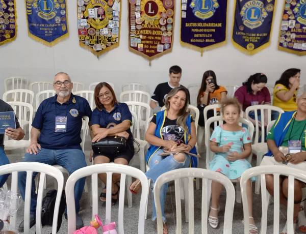 Lions Clube de Três Lagoas marca presença na 4ª Reunião de Gabinete Distrital e 27ª Convenção do Distrito LC-8