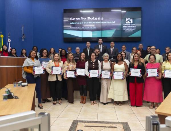 SEMANA DA ENFERMAGEM É CELEBRADA EM SESSÃO SOLENE