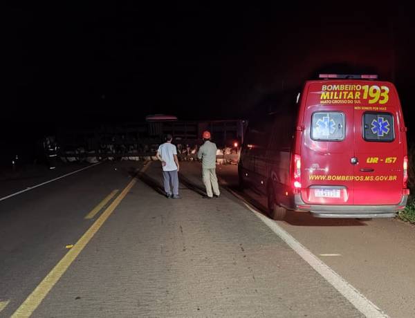 5º GB atende ocorrência na 262 km 38