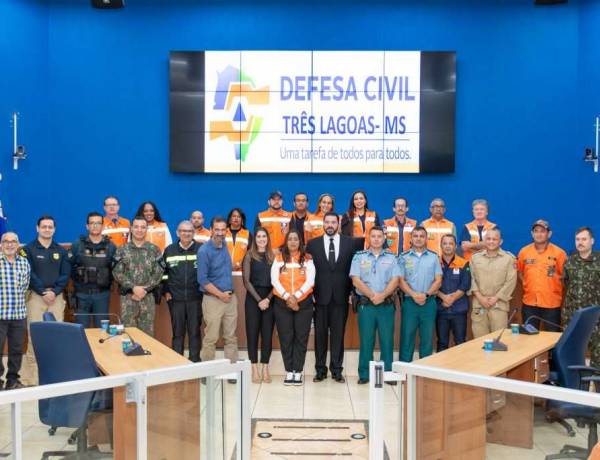 CONSEG participa do curso para Agente Voluntário de Defesa Civil em Três Lagoas