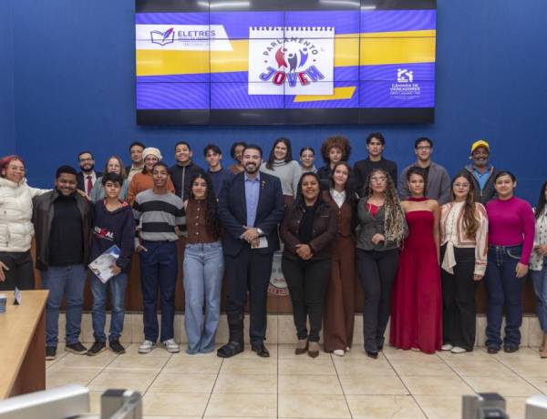 Parlamento Jovem 2026 realiza segunda sessão com apresentação de três projetos de lei