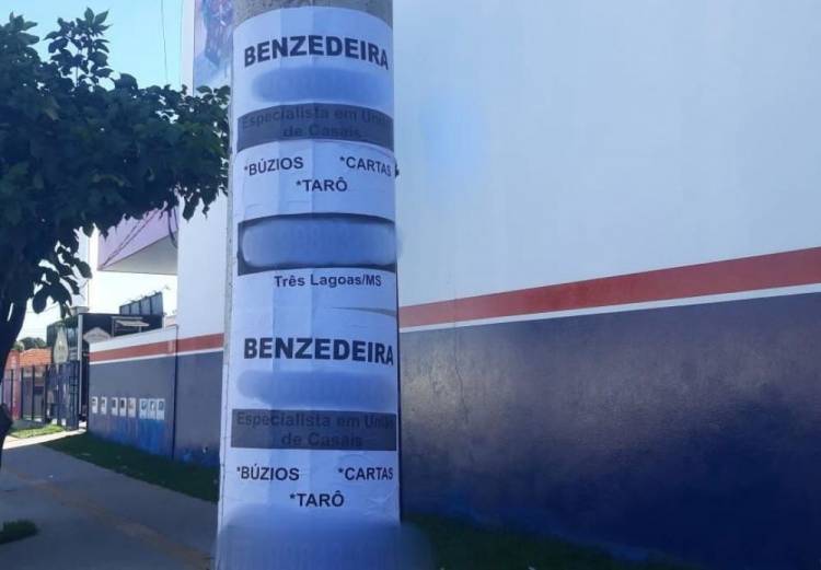 Vidente será notificada por poluição visual em Três Lagoas