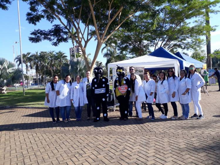 Saúde de Três Lagoas e Faculdades AEMS realizam ação conjunta contra o mosquito
