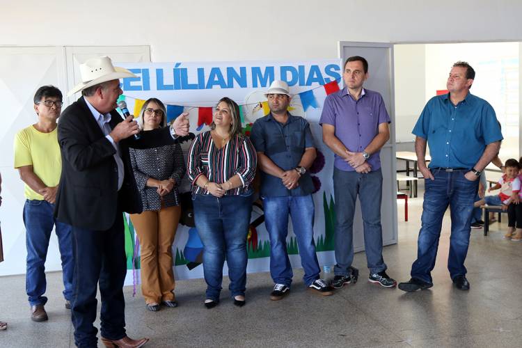 Vereador Sargento Rodrigues e Deputado Eduardo Rocha prestigiam entrega das obras do CEI Professora “Lilian Márcia Dias”  à comunidade escolar