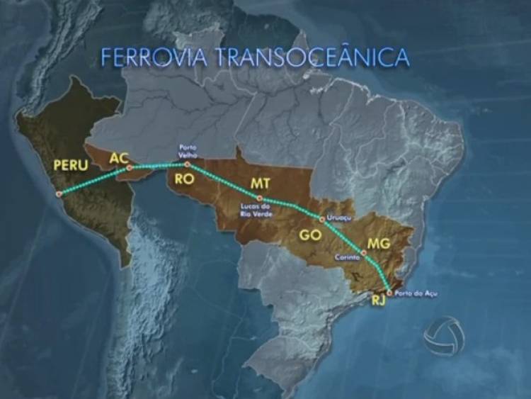 Governos de MT, AC, RO e China se unem para construir Ferrovia 